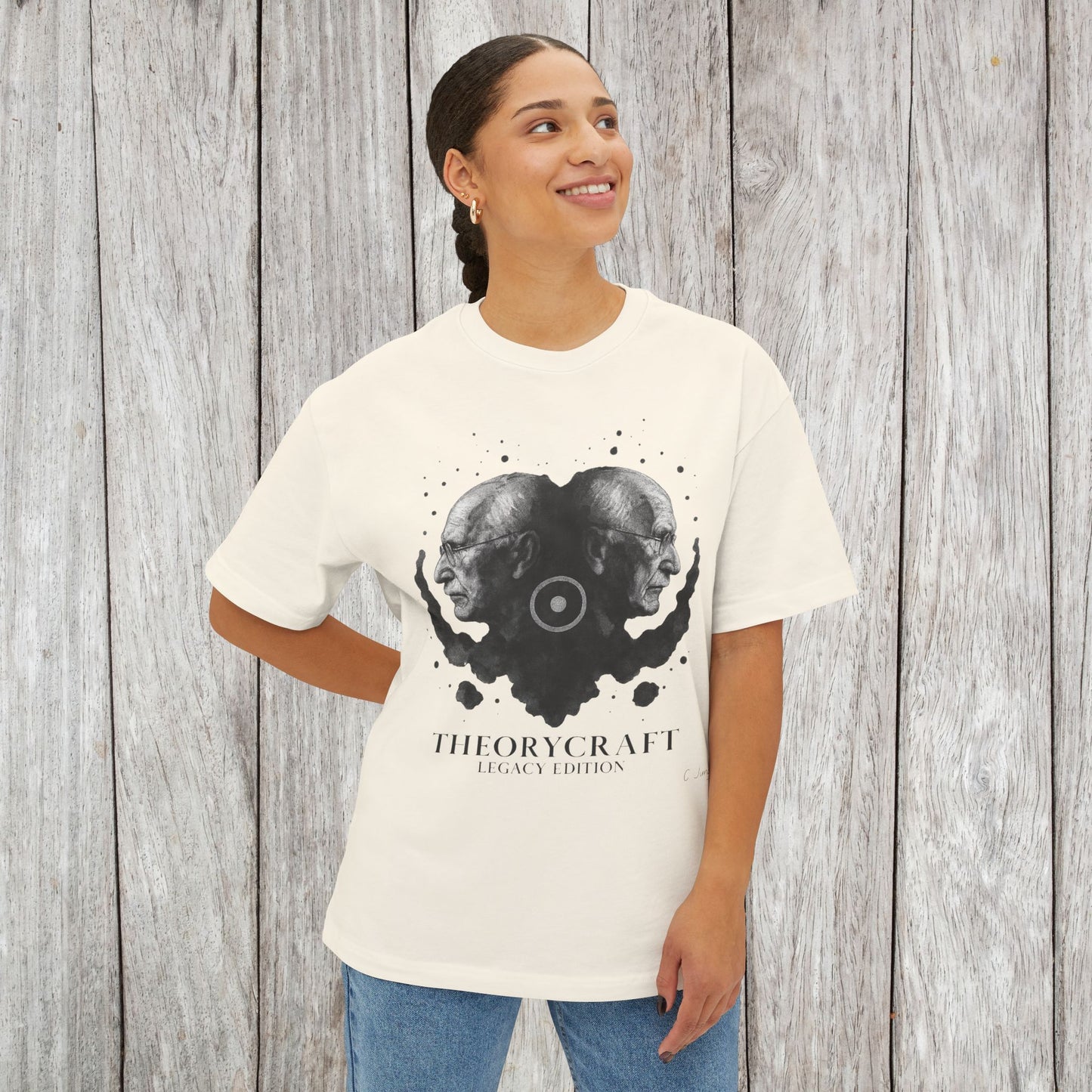 Carl Jung Rorschach Skull Tee | Band Logo Shirt