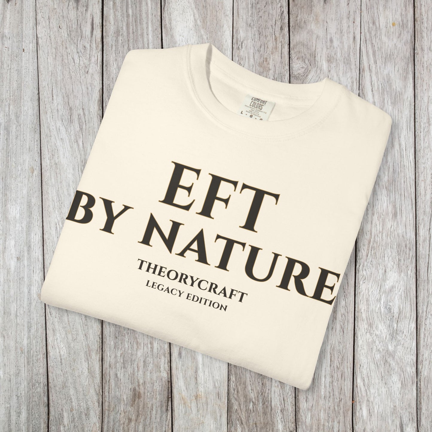 EFT By Nature T-shirt | Minimal Text Tee