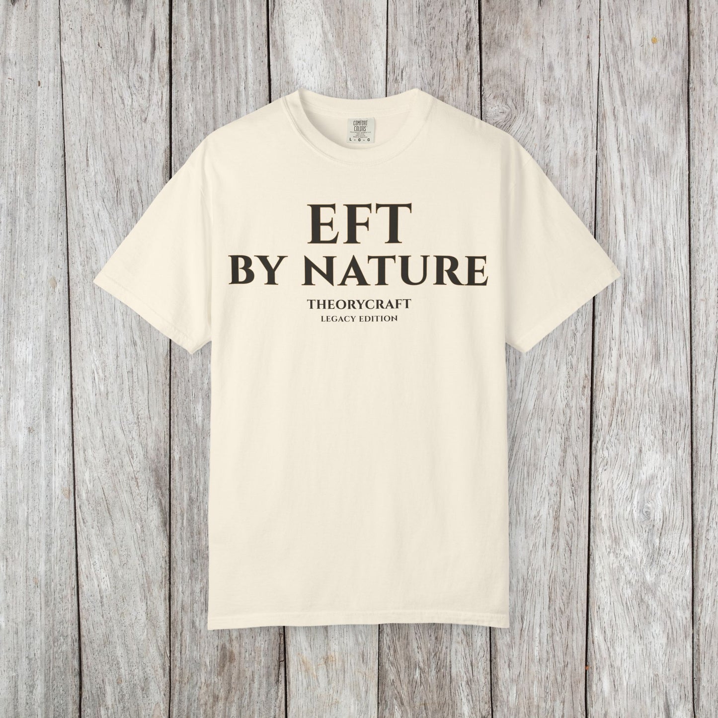 EFT By Nature T-shirt | Minimal Text Tee