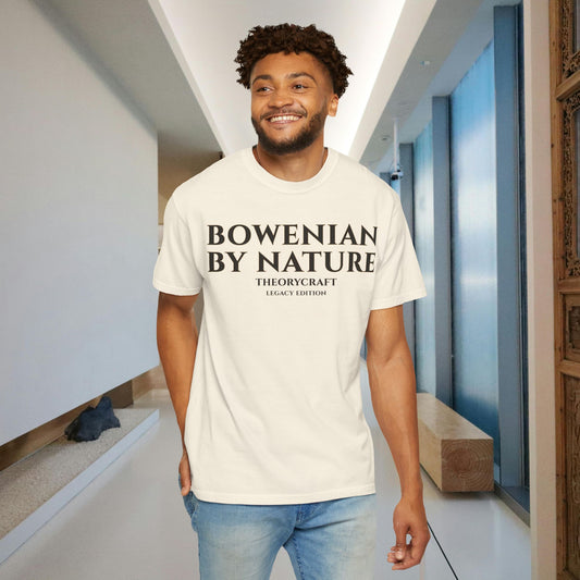 Bowenian By Nature T-shirt | Minimal Text Tee