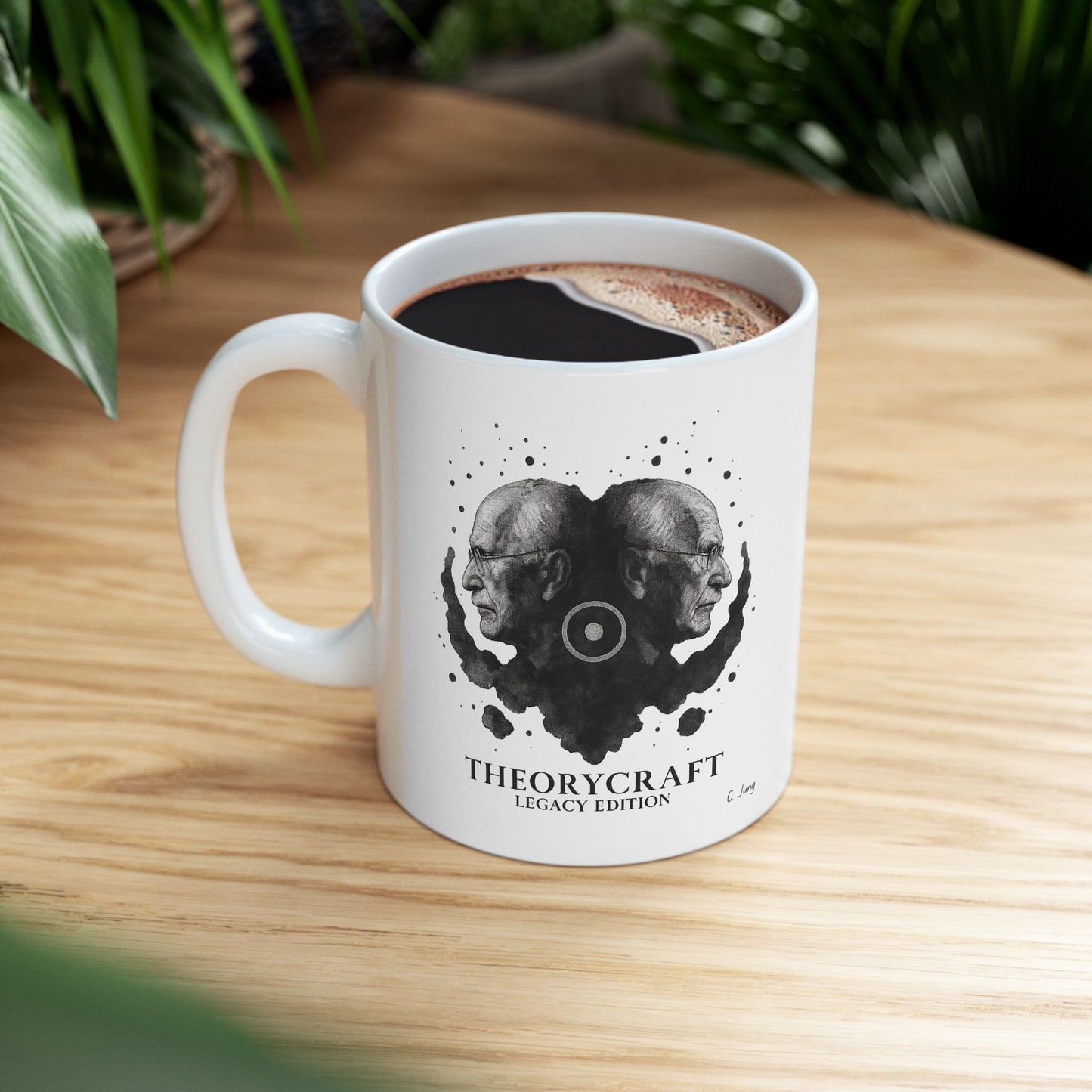 Carl Jung Rorschach Ceramic Mug