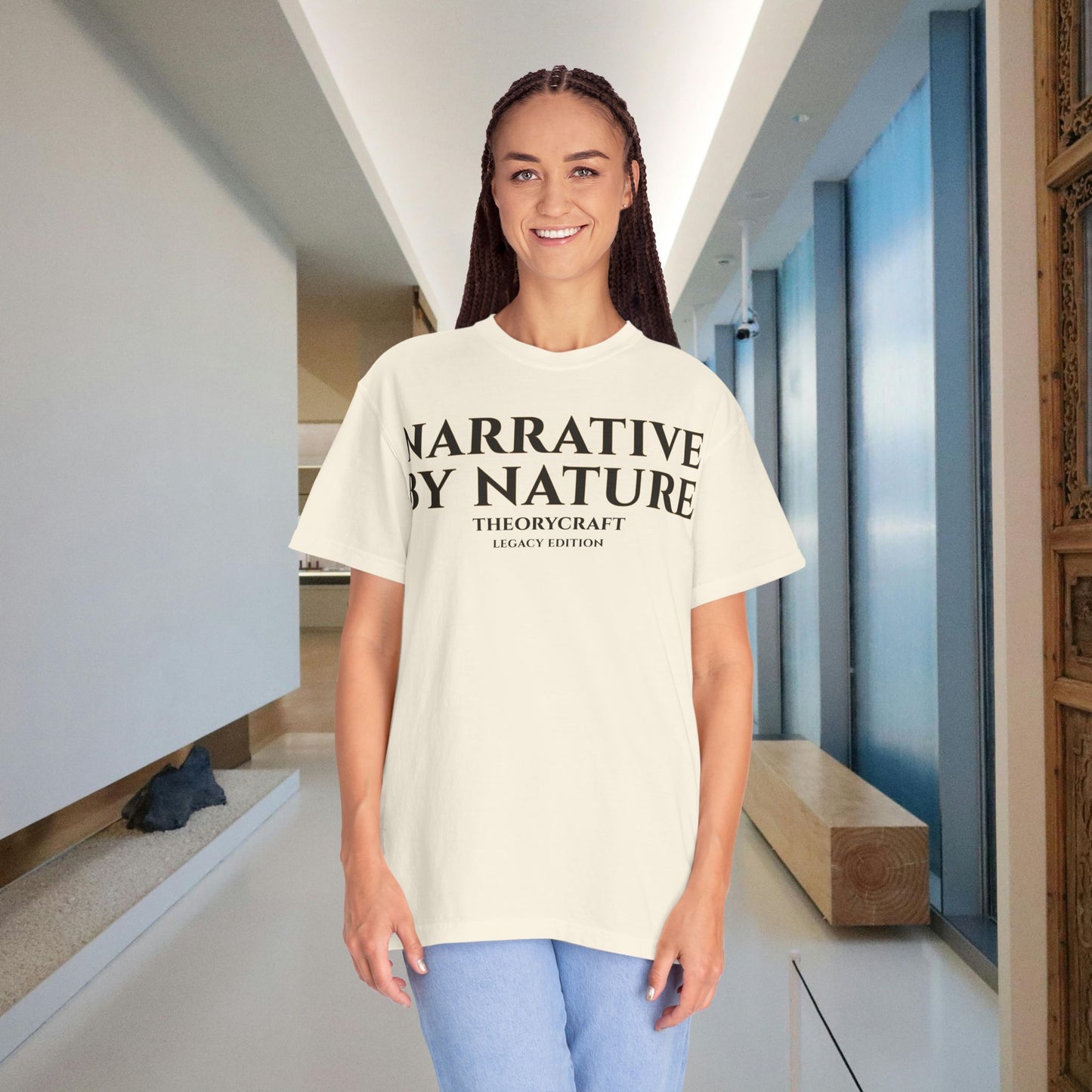 Narrative By Nature T-shirt | Minimal Text Tee